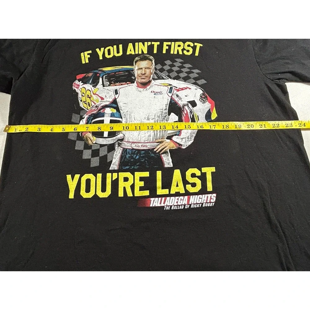 TALLADEGA NIGHTS The Ballad Of Ricky Bobby T-Shirt MENS XL Will‎ Farrel